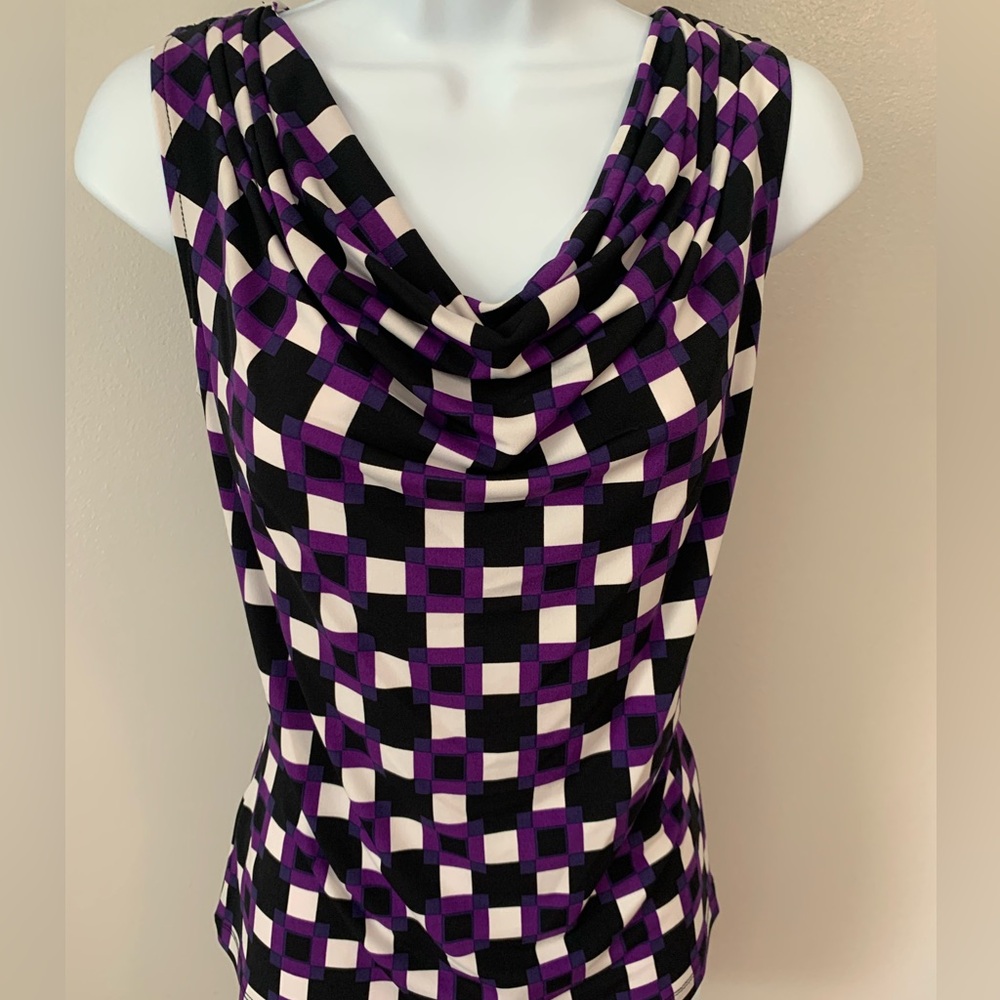 Calvin Klein Drape Front Tank